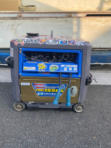 デンヨー溶接発電機最新モデルGAW-155ES程度良好品です!!