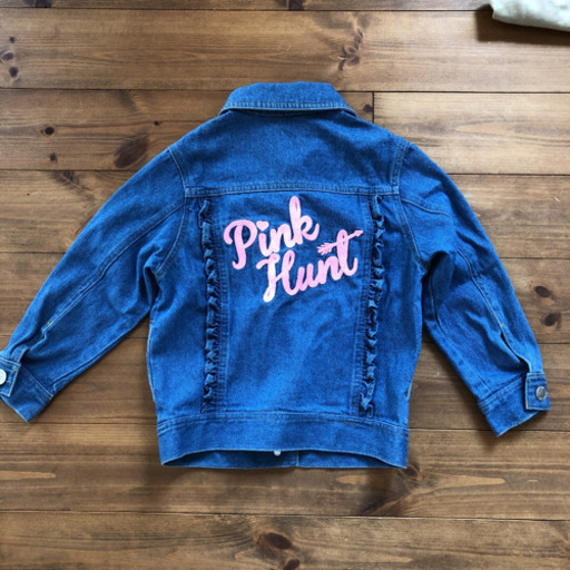 値下げ ピンクハント Gジャン デニムジャケット ジージャン 1 Xxs ホップ 東区役所前のキッズ用品 子供服 の中古あげます 譲ります ジモティーで不用品の処分