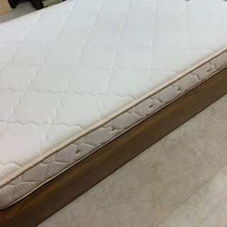 ★無印良品★ セミダブル 引出し付き マットレス硬め − 福島県