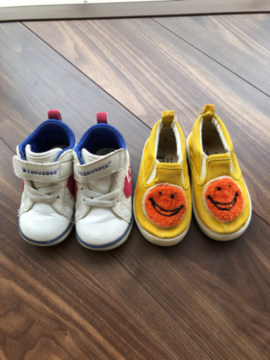 ベビー靴シューズ2足セット12 5と13センチ ぽう 阿波座のベビー用品 ベビー用ファッション小物 の中古あげます 譲ります ジモティーで不用品の処分