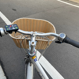 電動アシスト自転車 ブリヂストン デリーシェ 白 電動アシスト自転車