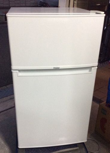 【RKGRE-514-1】特価！ハイアール/85L 2ドア冷凍冷蔵庫/JR-N85B/中古品/2018年製/当社より近隣無料配達！