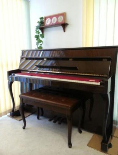 お取引中(3月5日引渡し予定)】YAMAHA ヤマハ アップライトピアノ L102 猫脚