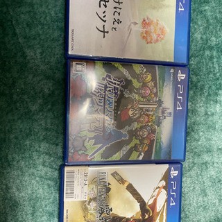 ps4ソフト　3点セット