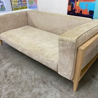 【愛品館 江戸川店】FUJIEI ２Pソファ ID:156-008660-007