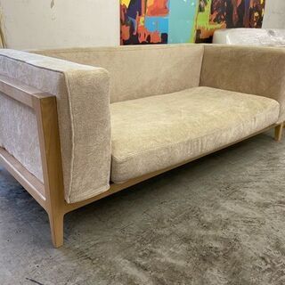 【愛品館 江戸川店】FUJIEI ２Pソファ ID:156-008660-007