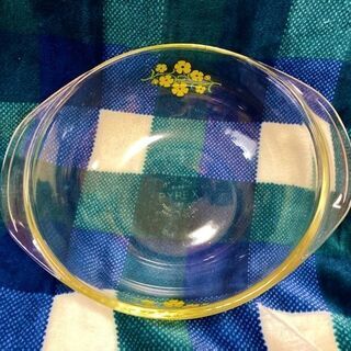 ★美品!!日本製レトロ「PYREX(パイレックス)」内直径19㎝...