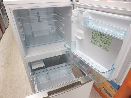 ▷冷蔵庫 123L 2017年製 ユーイング 2ドア 100Lクラス UR-F123K U-ING