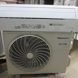 K02114 パナソニック 中古エアコン 主に6畳用 冷2.2kw／暖2.2kw