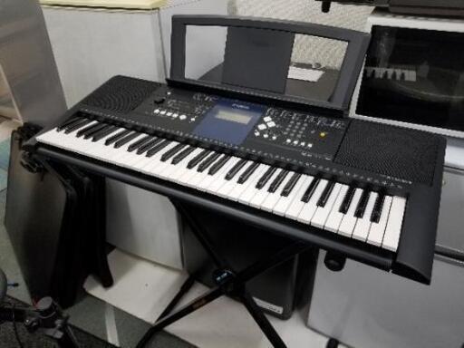 【弾いてる振りできるよ❗】YAMAHA　PSR　E333　スタンド、なぜかのCASIOバック付き