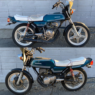 ☆CB125T.ホーク2仕様☆1977年式の旧車です^_^エンジン一発始動