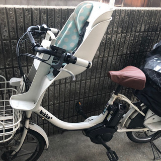 【ネット決済】ビッケ　電動自転車　子供2人乗せ