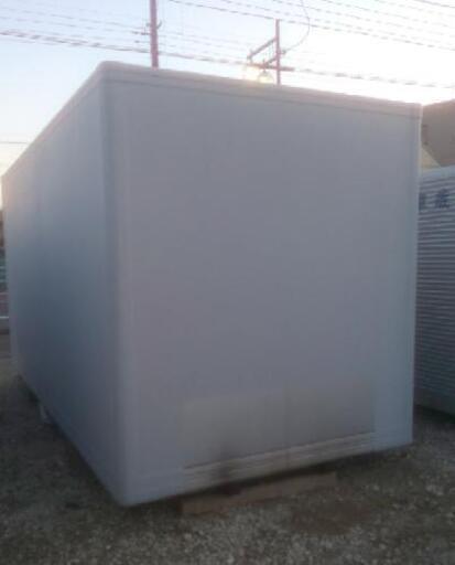 棚付き】【横扉付き】【3t車でも配送可】物置 コンテナ 長さ約440cm×幅