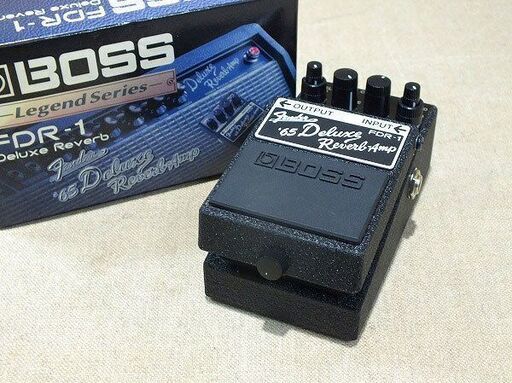 【苫小牧バナナ】BOSS/ボス Legend Series FDR-1 Deluxe Reverb レジェンドシリーズ デラックスリバーブ ギター用エフェクター 美品 箱付き♪