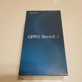 OPPO Reno3 A ブラック　2月3日購入　新品未開封