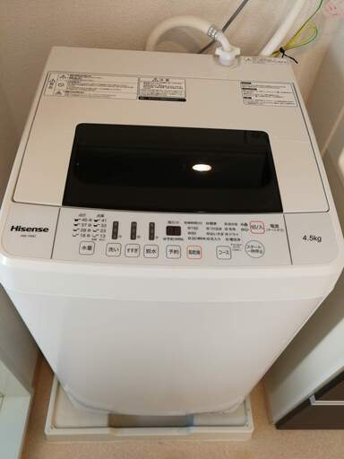 洗濯機 Hisense HW-T45C 2019年製