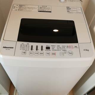 洗濯機 Hisense HW-T45C 2019年製