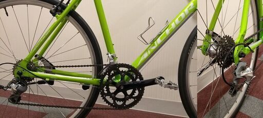 訂正価格！ 高速クロスバイク アンカーUF9(maid in japan) カーボン