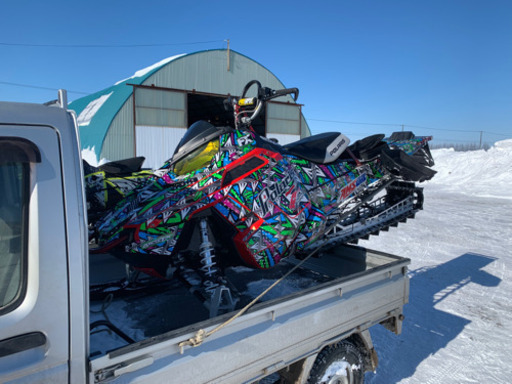 (売約済み)スノーモービル　2014 ポラリス800 PRO RMK163