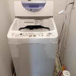 【ネット決済】SHARP乾燥機能付洗濯機(5.5リットル)