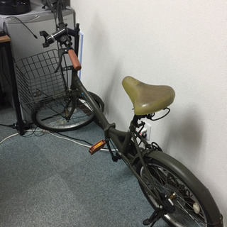 【ネット決済】20インチ折り畳み自転車シマノ引き取り限定