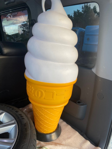 ソフトクリーム看板中古
