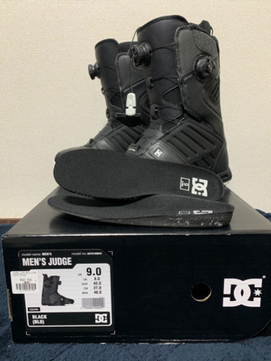 DC JUDGE BOA BLACK 20-21モデル 定価42,000円 DC JUDGE BOA BLACK 20-21モデル 定価42,000円