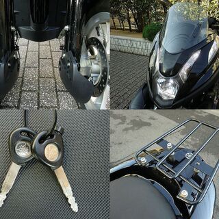 ☆普通免許仕様トリシティ125ワイドトレッド！純正トップケース☆東京