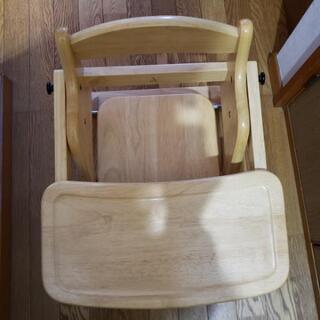 【ネット決済】ベビーチェア　幼児用椅子　木製　