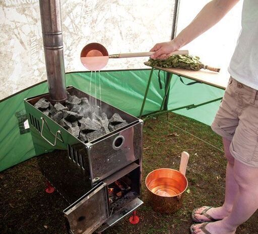 テントサウナセット一式 中古 中古品｜Mobibaテントサウナ