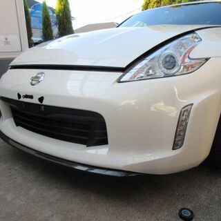 Z34 フェアレディZ 後期 フロントバンパーカーボンリップ付き!美品 Z34 フェアレディZ 後期 フロントバンパーカーボンリップ付き!美品
