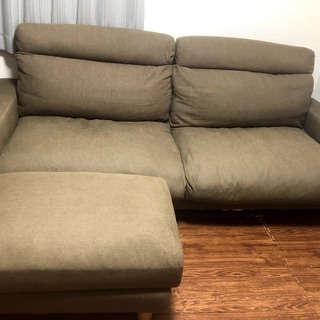 2018年購入】無印良品 ソファ 3シーター（ヘッドレスト付き）