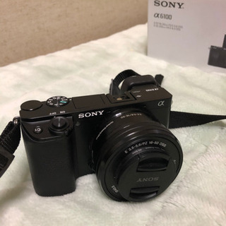 ミラーレス一眼レフカメラ SONY a6100 ダブルズームレンズキット