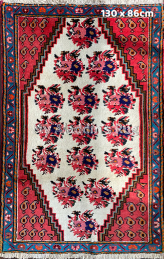 ペルシャ絨毯 ハマダン産  130×86cm