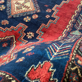 アフサール族 シルジャン トライバルラグ 220×160cm