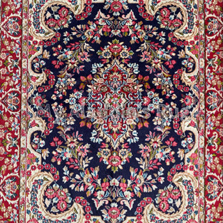 ヴィンテージ ケルマン産 ペルシャ絨毯 202×149cm