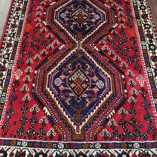 シラーズ産 ペルシャ絨毯 トライバルラグ 205×160cm