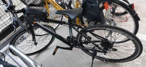 取引決定 ほぼ新品 値下げ交渉可能 クロスバイク アルミフレーム 27インチ