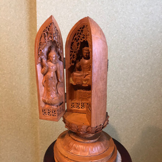 木彫りの仏像　手彫り
