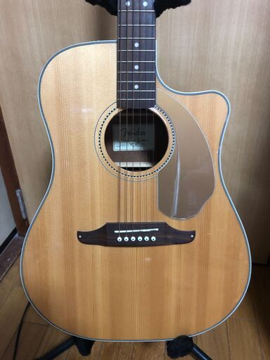 ☆美品 Fender Sonoran Sce エレアコ アコースティックギター FENDER ACOUSTICS エレアコギター Sonoran SCE Candy Apple Red
