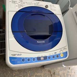 Panasonic 6kg 汚れを浮かせて落とす「泡洗浄」 !!「エコウォッシュシステム」洗濯機【NA-FS60H5】 - 函館市