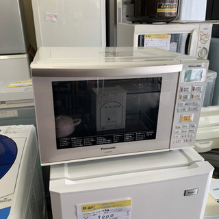 □Panasonic オーブンレンジ NE-MS233-W 50-60Hz 2016年製 角皿1枚