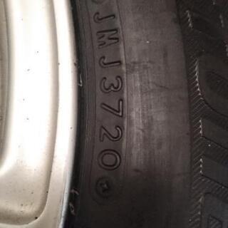 タイヤは未使用 スタッドレス ブリザックVRX 軽自動車用タイヤ付きホイール　4本　155/65 R14　ムーブにはいていました