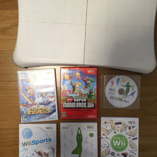 【ネット決済】Wii バランスボード　Wii fitほかセット