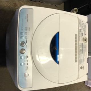 全自動洗濯機 SHARP 5.5キロ　2012年製　