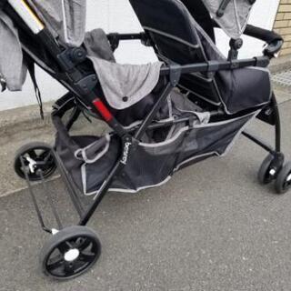 取引決定済】Besrey 二人乗り ベビーカー