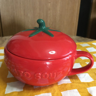 トマトスープカップ　もらってください⭐︎