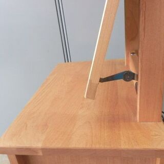 ▶木製ドレッサー 椅子付き 曙工芸製作所  無垢材 ナチュラル 鏡台 シンプル AK アケボノ 天然木 ペイペイ対応 札幌市西区西野