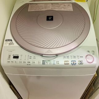 洗濯機 SHARP プラズマクラスター　