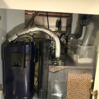 ☆引き取り限定☆30×30×40cmオーバーフロー水槽セット